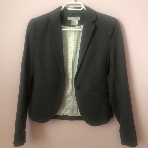 (2/$20) H&M Grey Blazer - Picture 1 of 2